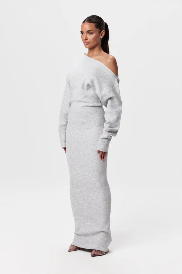 Monroe Shoulder Knit Dress