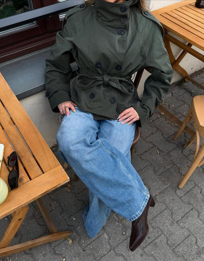 Amy Short Trench Coat