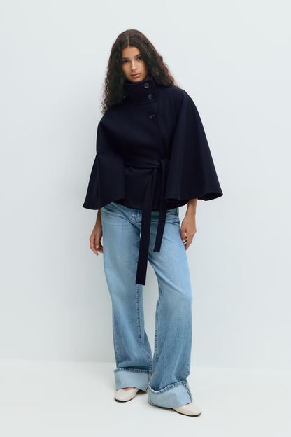 Lumia Belt Cape Jacket