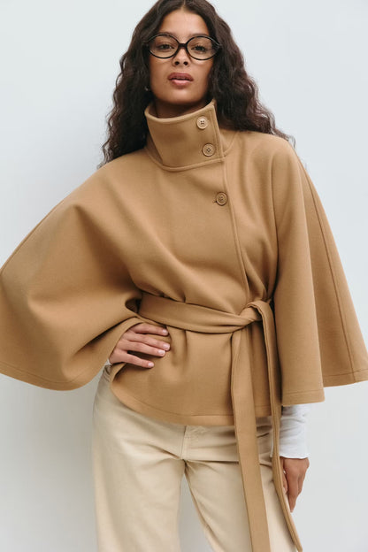 Lumia Belt Cape Jacket