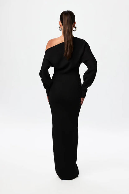 Monroe Shoulder Knit Dress