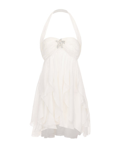 Charlotte Floral Halter Dress