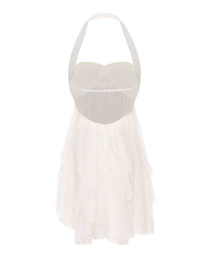 Charlotte Floral Halter Dress