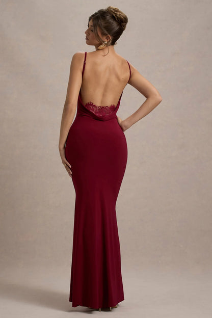 Mira Backless Maxi Dress