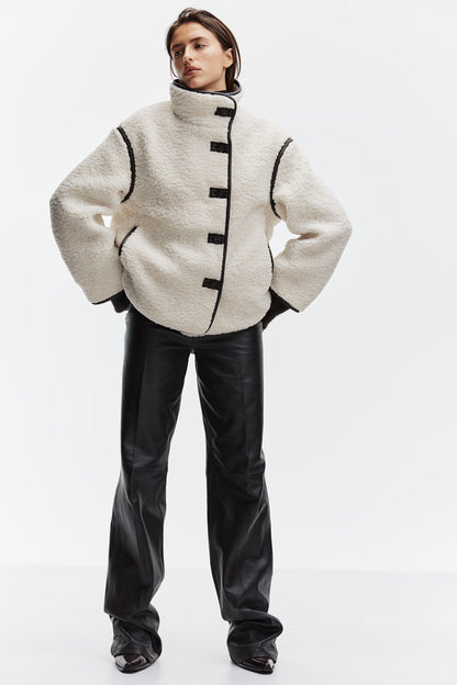 Velstine Premium Teddy Jacket – Loose Fit