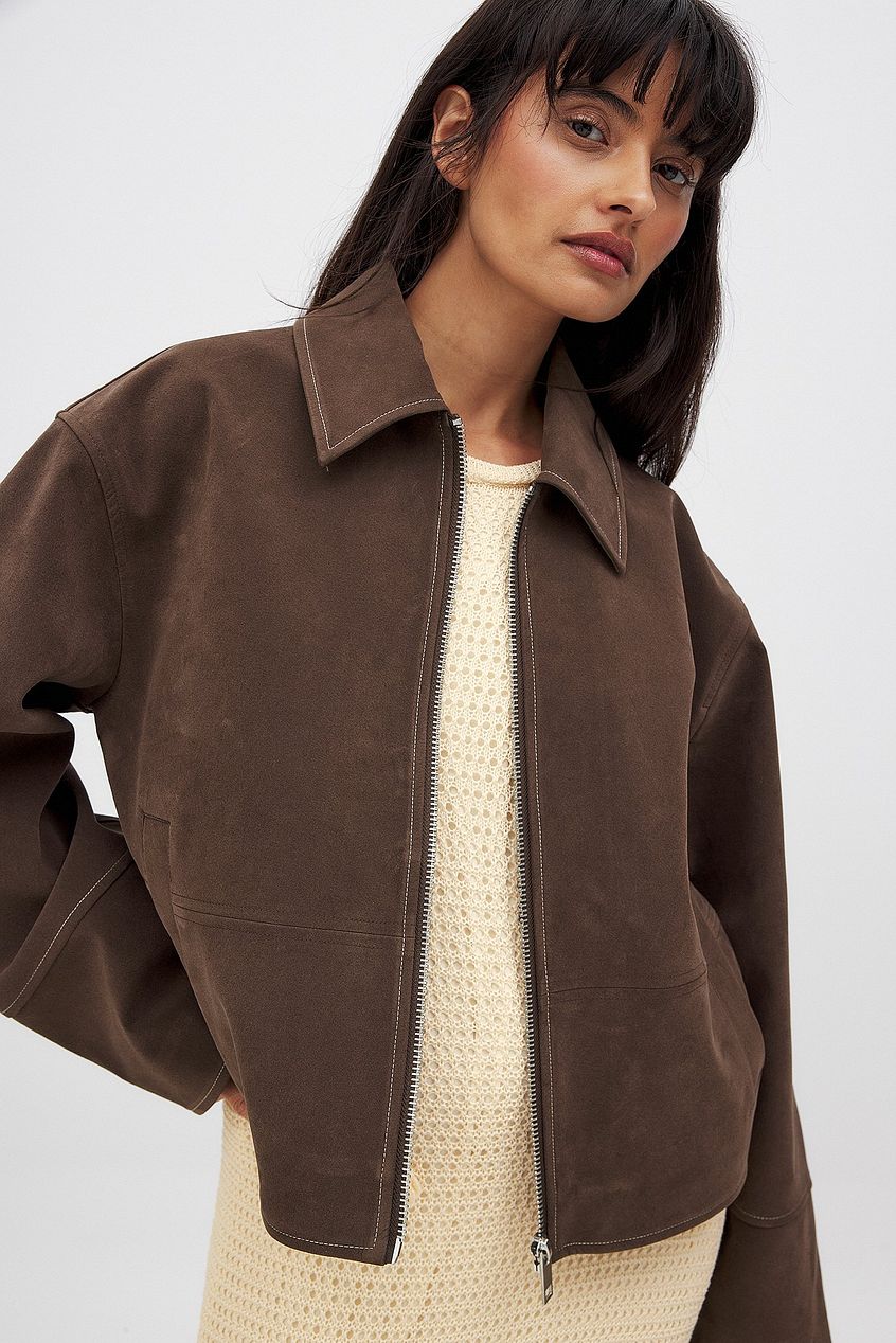 Ava Suede Jacket