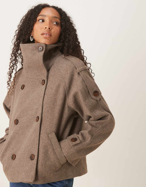 CITYLIGHT CROPPED TRENCH COAT