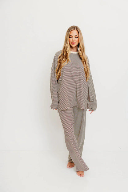 Emma Snuggle Stripe Set